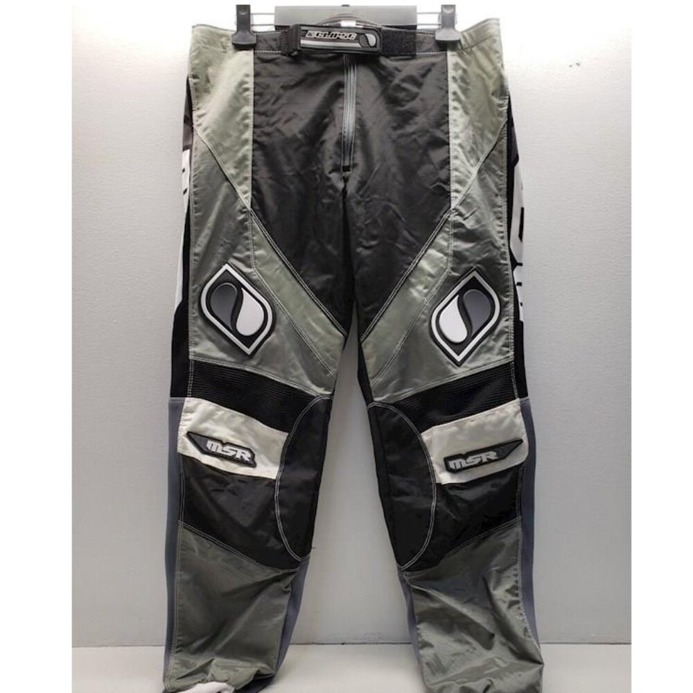 MSR Blk/Grey/White Motorcycle Pants - NWOT